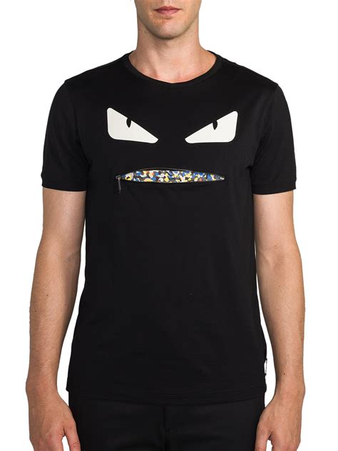 fendi monster t shirt men|fendi superboy t shirt.